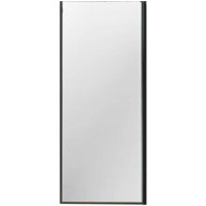 Душевая стенка Vincea Lugano 100 VSG-1L100CLB профиль Черный стекло прозрачное