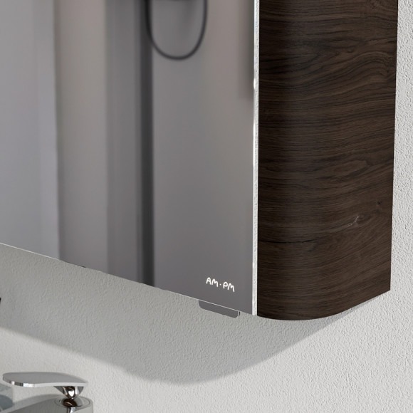 Зеркальный шкаф AM.PM Sensation 80 M30MCR0801TF Табачный дуб Зеркальный шкаф AM.PM Sensation 80 M30MCR0801TF Табачный дуб