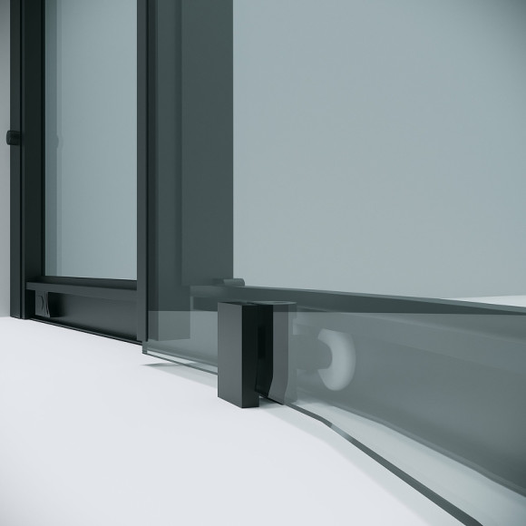 Душевой уголок Grossman Cosmo 90х90 301.K33.02.9090.21.00 профиль Черный матовый стекло прозрачное Душевой уголок Grossman Cosmo 90х90 301.K33.02.9090.21.00 профиль Черный матовый стекло прозрачное