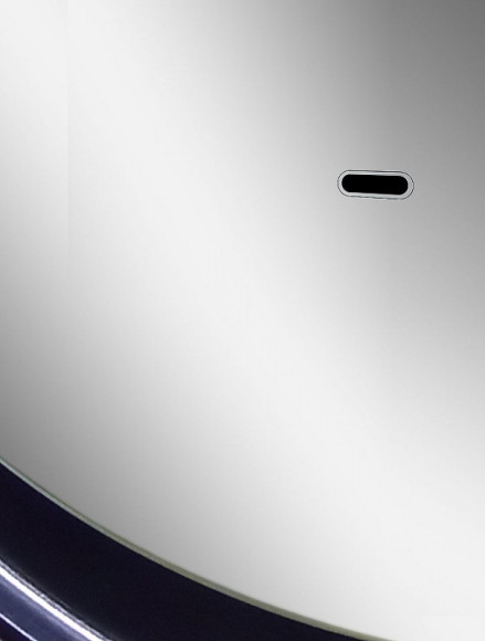 Зеркало Art&Max Napoli AM-Nap-800-DS-F с подсветкой с бесконтактным выключателем Черное матовое Зеркало Art&Max Napoli AM-Nap-800-DS-F с подсветкой с бесконтактным выключателем Черное матовое