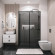 Душевой уголок Grossman Style 110х70 120.K33.05.1170.21.10 профиль Черный матовый стекло тонированное Душевой уголок Grossman Style 110х70 120.K33.05.1170.21.10 профиль Черный матовый стекло тонированное