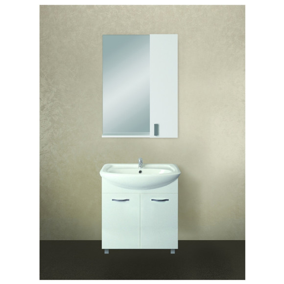 Тумба под раковину 1MarKa Вита 65Н Белая глянцевая Тумба под раковину 1MarKa Вита 65Н Белая глянцевая