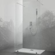 Душевая перегородка RGW Walk In WA-016 120 35101612-11 профиль Хром стекло прозрачное