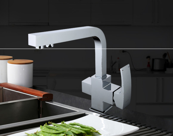 Смеситель для кухни Gappo G07 G4307 Хром