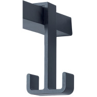 Двойной крючок Jacob Delafon Nouvelle Vague E9405-BLV Черный матовый Двойной крючок Jacob Delafon Nouvelle Vague E9405-BLV Черный матовый