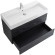 Тумба под раковину Cezares Molveno 46 100 MOLVENO 46-100-2C-SO-ANTR подвесная Antracite