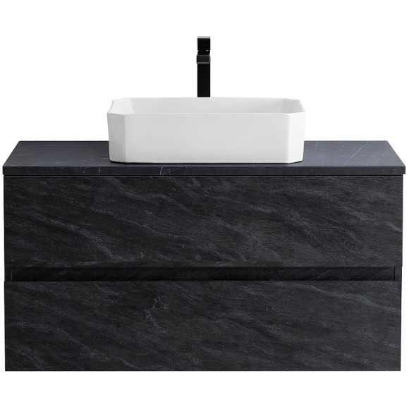 Тумба под раковину Cezares Molveno 46 100 MOLVENO 46-100-2C-SO-ANTR подвесная Antracite