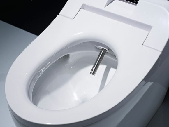 Унитаз биде Timo TE-721 приставной Белый с Микролифтом