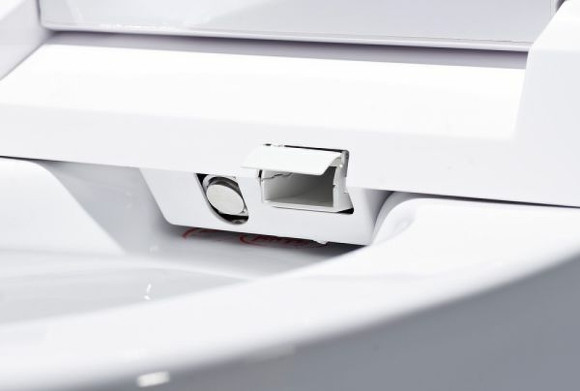 Унитаз биде Timo TE-721 приставной Белый с Микролифтом