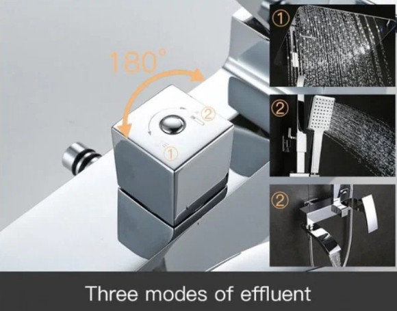 Душевая система Gappo G07 G2407-11 Хром