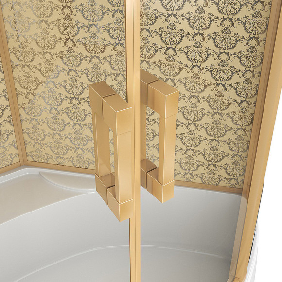 Душевая кабина Niagara Luxe 120x120 NG-7744G с гидромассажем