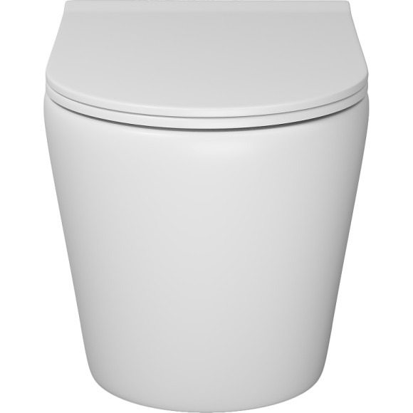 Унитаз Grossman Fly GR-4478MS подвесной Белый матовый с сиденьем Микролифт Унитаз Grossman Fly GR-4478MS подвесной Белый матовый с сиденьем Микролифт