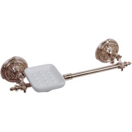 Полотенцедержатель c мыльницей Art&Max Barocco AM-2057P-Br Бронза Полотенцедержатель c мыльницей Art&Max Barocco AM-2057P-Br Бронза