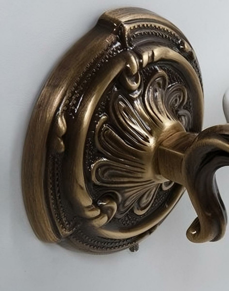 Полотенцедержатель c мыльницей Art&Max Barocco AM-2057P-Br Бронза Полотенцедержатель c мыльницей Art&Max Barocco AM-2057P-Br Бронза