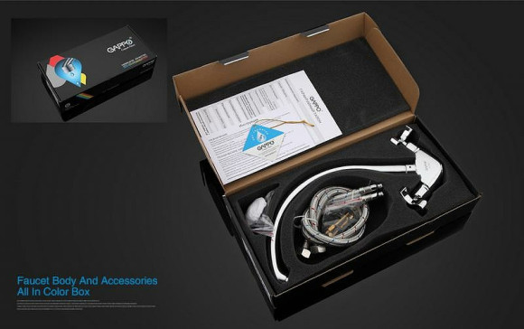 Смеситель для кухни Gappo G43 G4143 Хром