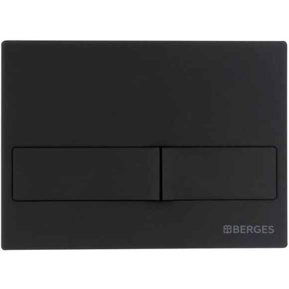 Комплект унитаза с инсталляцией Berges Novum Rimless 043217 с сиденьем Микролифт и Черной клавишей смыва Комплект унитаза с инсталляцией Berges Novum Rimless 043217 с сиденьем Микролифт и Черной клавишей смыва