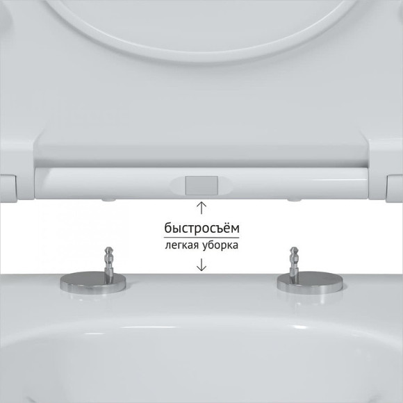 Комплект унитаза с инсталляцией Berges Novum Rimless 043217 с сиденьем Микролифт и Черной клавишей смыва Комплект унитаза с инсталляцией Berges Novum Rimless 043217 с сиденьем Микролифт и Черной клавишей смыва