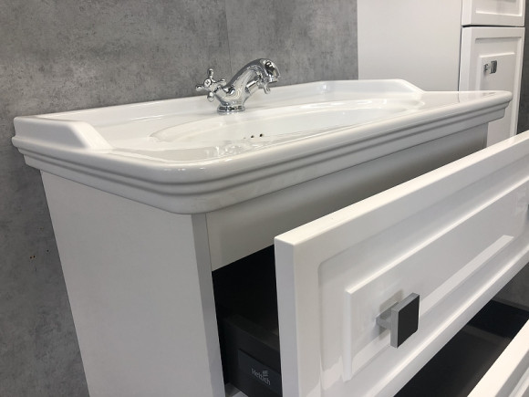 Тумба с раковиной Comforty Феррара 80 00004151060 подвесная Белая Тумба с раковиной Comforty Феррара 80 00004151060 подвесная Белая