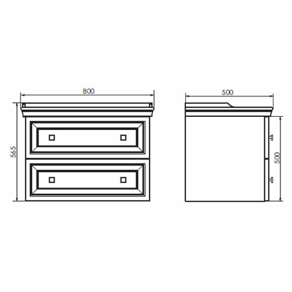 Тумба с раковиной Comforty Феррара 80 00004151060 подвесная Белая Тумба с раковиной Comforty Феррара 80 00004151060 подвесная Белая