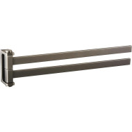 Полотенцедержатель Rav Slezak Nil NLA0602MG двойной поворотный Сатин