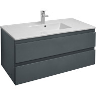 Тумба под раковину Jacob Delafon Madeleine 100 EB1318-J54 подвесная Серая матовая Тумба под раковину Jacob Delafon Madeleine 100 EB1318-J54 подвесная Серая матовая