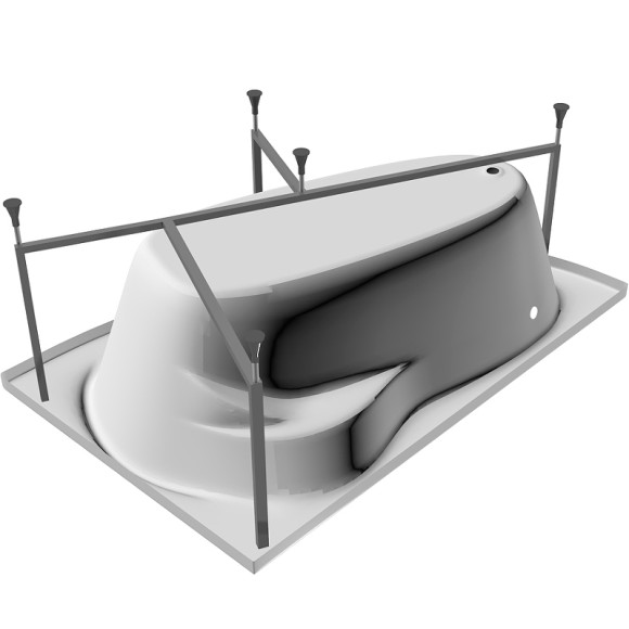 Акриловая ванна Relisan Ariadna 150x100 L Гл000000533 без гидромассажа Акриловая ванна Relisan Ariadna 150x100 L Гл000000533 без гидромассажа