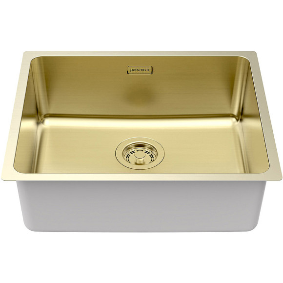 Кухонная мойка Paulmark Yuni 54 Uni YU54-LG Светлое золото Кухонная мойка Paulmark Yuni 54 Uni YU54-LG Светлое золото