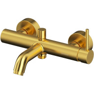 Смеситель для ванны Whitecross Y brushed gold Y1230GLB Брашированное золото