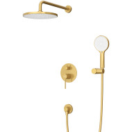 Душевая система Cezares Relax RELAX-DSET-BORO Брашированное золото