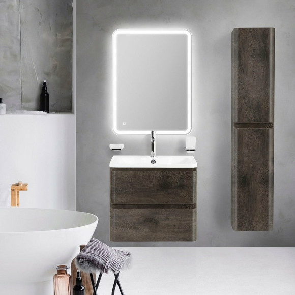 Зеркало BelBagno 60 SPC-MAR-600-800-LED-TCH с подсветкой с сенсорным выключателем