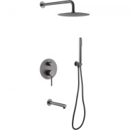 Душевая система Abber Emotion AF8817NG Никель