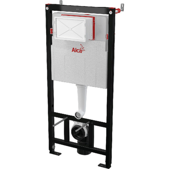 Инсталляция Alcaplast Sadromodul AM101/1120-3:1 RU M371-0001 для унитаза с клавишей смыва Хром глянец