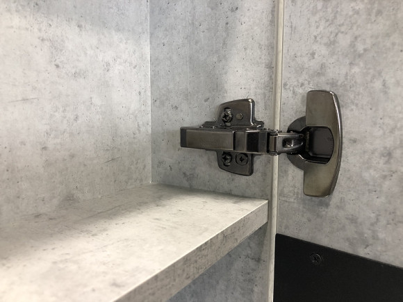 Зеркальный шкаф Comforty Эдинбург 60 00-00002043 Бетон светлый Зеркальный шкаф Comforty Эдинбург 60 00-00002043 Бетон светлый