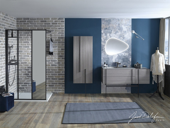 Зеркало Jacob Delafon Nouvelle Vague 80 EB3049-NF с подсветкой с подогревом и ИК-выключателем Зеркало Jacob Delafon Nouvelle Vague 80 EB3049-NF с подсветкой с подогревом и ИК-выключателем