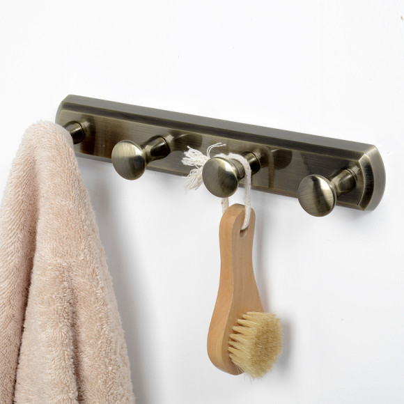 Вешалка для полотенец WasserKRAFT Exter K-1094 Светлая бронза Вешалка для полотенец WasserKRAFT Exter K-1094 Светлая бронза