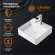 Раковина Orange 42 B04-405W Белая Раковина Orange 42 B04-405W Белая