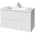 Тумба под раковину Caprigo Forte 100 36115R-SF027 подвесная Белая матовая