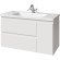 Тумба под раковину Caprigo Forte 100 36115R-SF027 подвесная Белая матовая