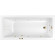Акриловая ванна Whitecross Wave 150x70 0101.150070.100.SMARTNANO.GL с гидромассажем Акриловая ванна Whitecross Wave 150x70 0101.150070.100.SMARTNANO.GL с гидромассажем