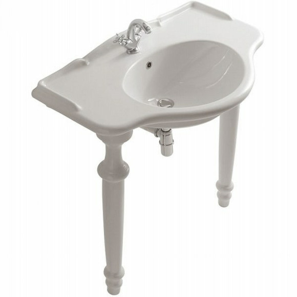 Раковина Globo Paestum 90 PA056.BI*1 Белая Раковина Globo Paestum 90 PA056.BI*1 Белая