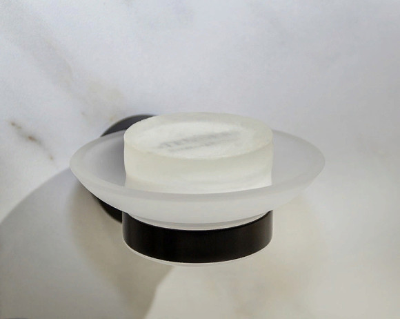 Мыльница Bemeta Dark 104108040 Черная Мыльница Bemeta Dark 104108040 Черная