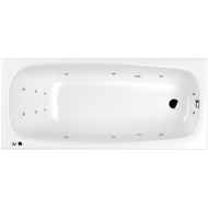 Акриловая ванна Whitecross Layla 180x80 0102.180080.100.SMART.BR с гидромассажем Акриловая ванна Whitecross Layla 180x80 0102.180080.100.SMART.BR с гидромассажем