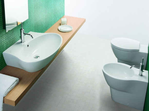 Раковина Hatria Nido 68 YXEP Белая Раковина Hatria Nido 68 YXEP Белая