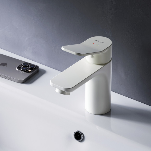 Смеситель для раковины AM.PM X-Joy F85A02133 Белый Смеситель для раковины AM.PM X-Joy F85A02133 Белый
