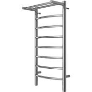 Электрический полотенцесушитель Terminus Классик с/п П8 400х850 4670078531407 с полкой Хром