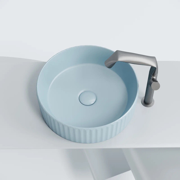 Раковина-чаша Ceramicanova Element 36 CN6057ML Голубая матовая Раковина-чаша Ceramicanova Element 36 CN6057ML Голубая матовая
