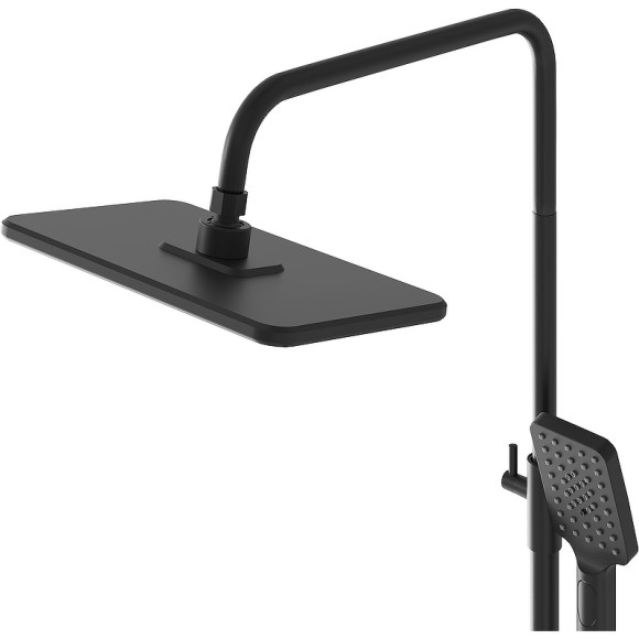 Душевая система Grossman Style 500.K35.05.210 Черная матовая Душевая система Grossman Style 500.K35.05.210 Черная матовая