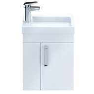 Тумба под раковину Iddis Torr 40 подвесная Белая