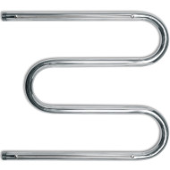 Водяной полотенцесушитель Ника Simple М1/СП 60x40 с полкой Хром