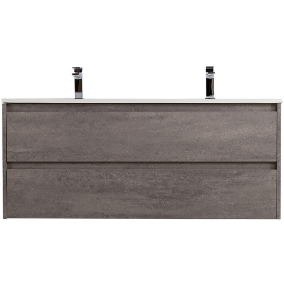 Тумба под раковину BelBagno Kraft 120 KRAFT-1200-2C-SO-2-CG подвесная Cemento Grigio